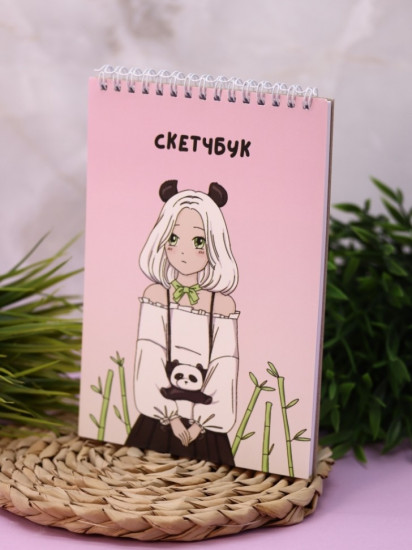 Скетчбук «Perfect panda girl»