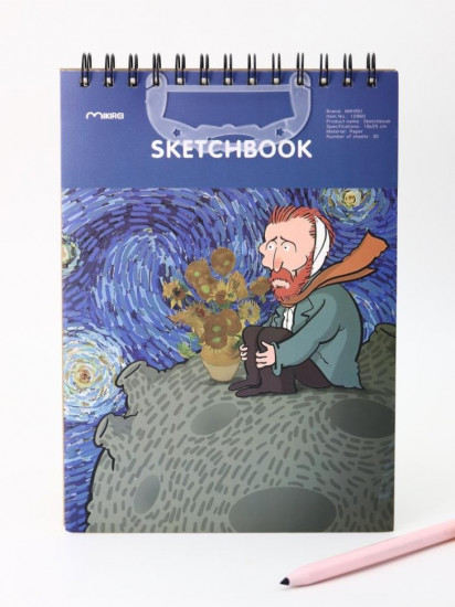 Скетчбук «Vincent starry night»