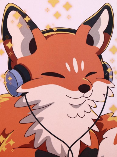 Скетчбук «Musical fox»