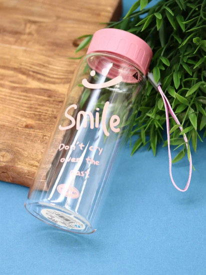 Бутылка спортивная «Smile!»