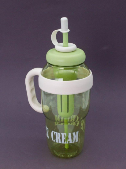 Бутылка с трубочкой «Ice cream»