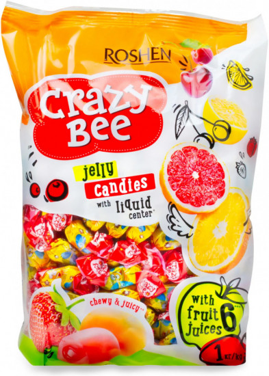 Конфеты желейные «Crazy Bee/Бешеная пчелка»