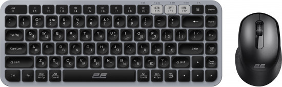 Комплект беспроводная клавиатура и мышь 2E  MK430