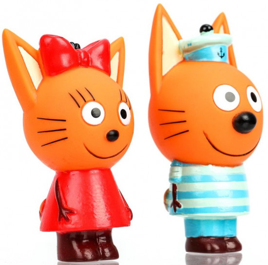 Набор игрушек для ванны «Коржик и Карамелька»