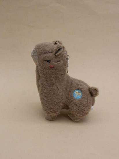 Брелок плюшевый «Fluffy lama» 