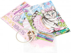 Аппликация «Стильная кошка» - Фото 1