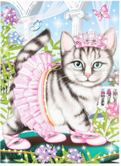 Аппликация «Стильная кошка» - Фото 2