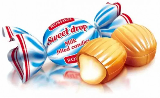 Карамель молочная «Молочная капля/Sweet drop»