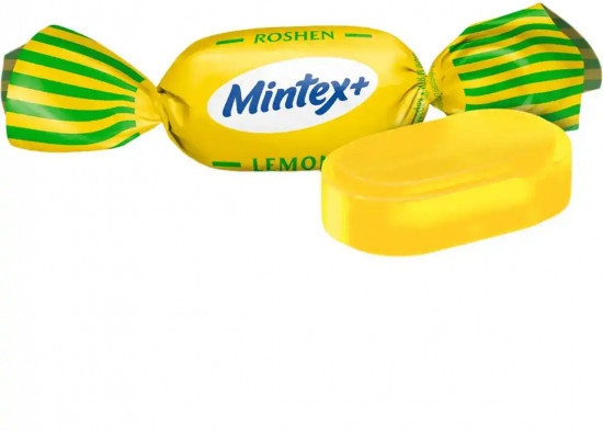 Карамель со вкусом лимона и ментола «Mintex+ Lemon»