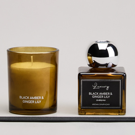 Набор ароматический «Black amber & ginger lily»