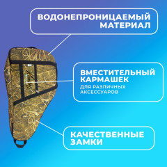 Лодочный мотор двухтактный с чехлом HK3.5M 3.5 л.с - Фото 5