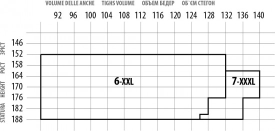 Колготки женские «Extra XXL»