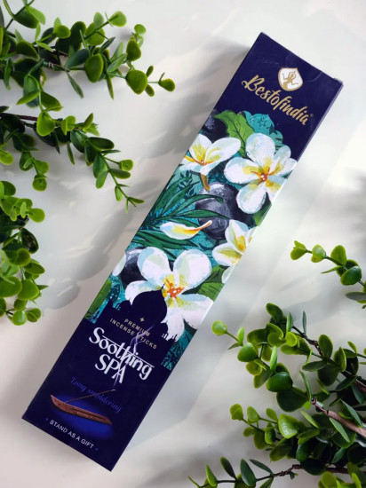 Палочки ароматические с подставкой Premium Incense Sticks «Soothing SPA»