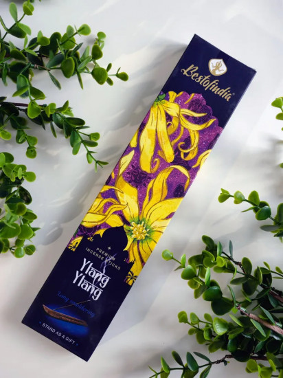 Палочки ароматические с подставкой Premium Incense Sticks «Ylang Ylang»