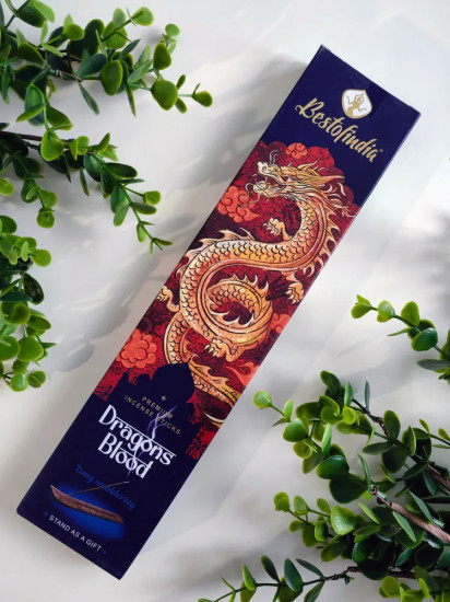 Палочки ароматические с подставкой Premium Incense Sticks «Dragons Blood»