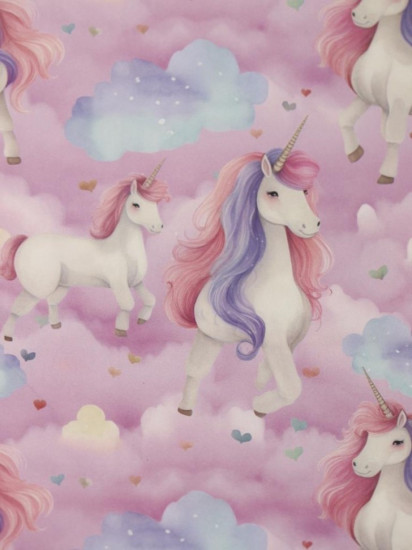 Набор подарочных пакетов с наклейками «Hello unicorn»