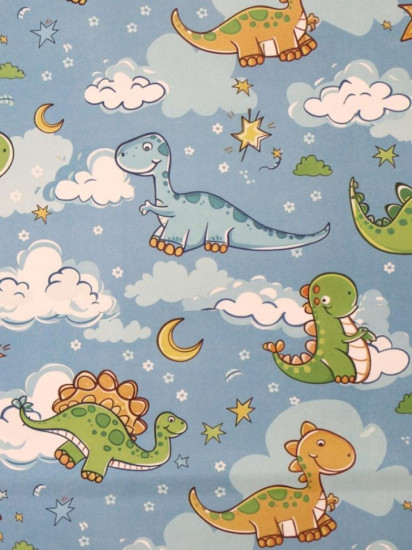 Набор подарочных пакетов с наклейками «Dinosaur party»