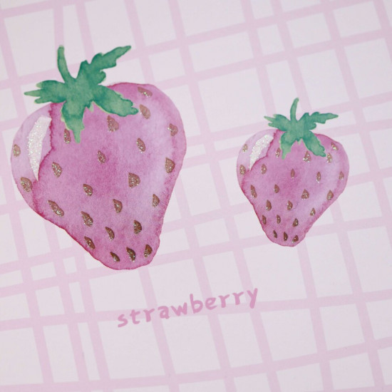 Коробка подарочная «Two strawberry»