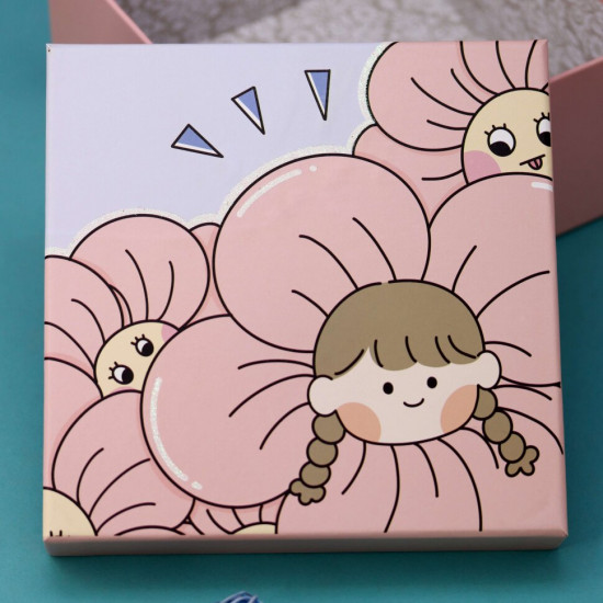 Коробка подарочная «Girl flowers»