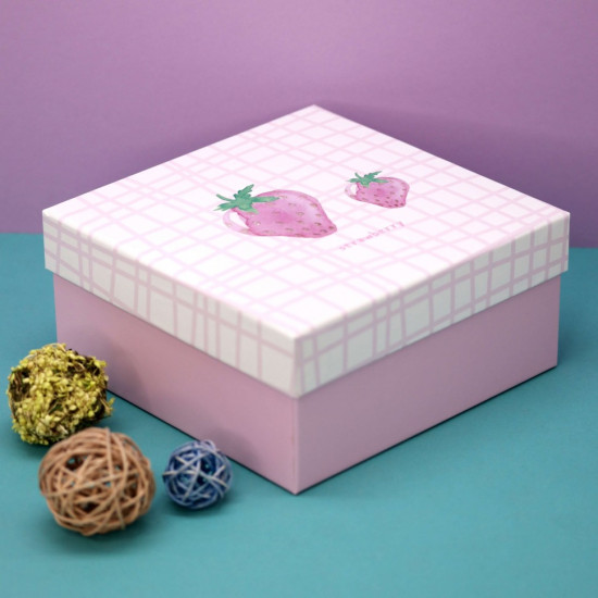 Коробка подарочная «Two strawberry»