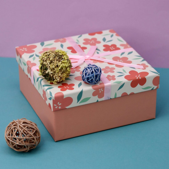 Коробка подарочная «Bloom flowers»