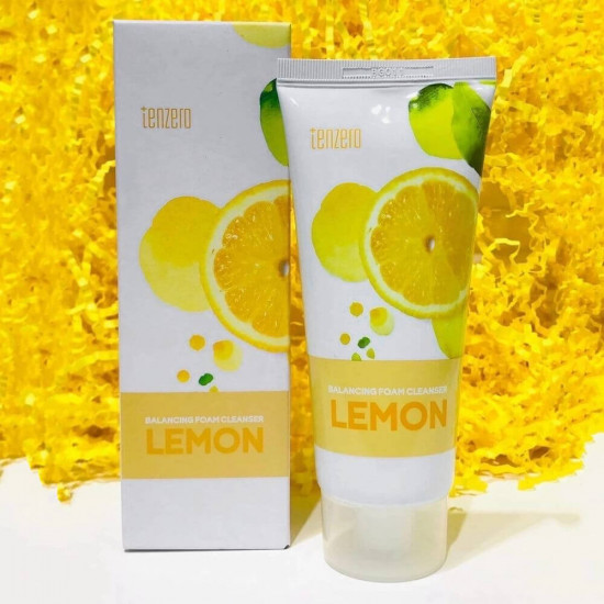 Осветляющая пенка для умывания с лимоном «Lemon Balancing Foam Cleanser»