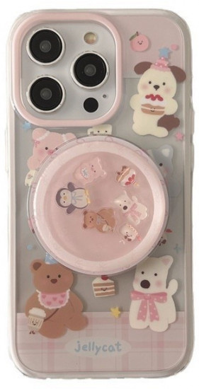 Попсокет «Mix amimal cake»