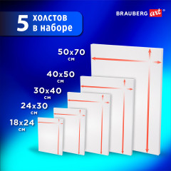 Комплект холстов на подрамнике - Фото 5