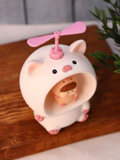 Kопилка-ночник «Baby pig fan»