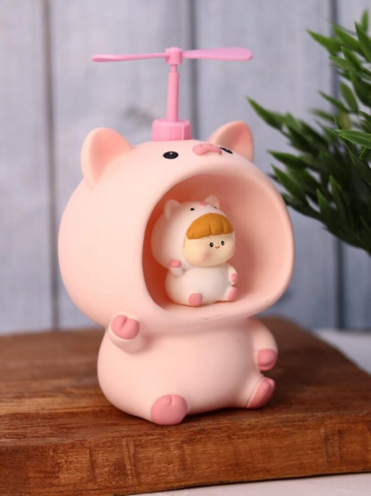 Kопилка-ночник «Baby pig fan»