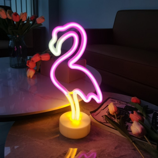 Ночник неоновый «Flamingo»