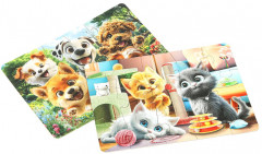 Набор макси-пазлов «Кошечки и собачки» - Фото 6