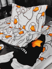 Комплект постельного белья «Гусь-обнимусь» - Фото 7