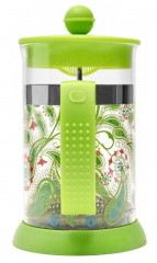 Кофейник с френч-прессом «Paisley Green» - Фото 1