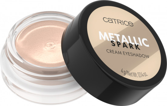 Тени для век кремовые «Metallic Spark», тон 010 Champagne Chic
