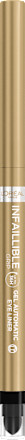 Карандаш для глаз «Infaillible Gel Auto Liner», оттенок 12 Gold Champagne