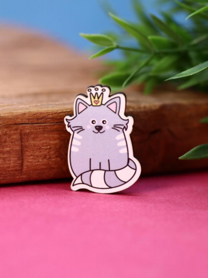 Значок «»Queen Cat