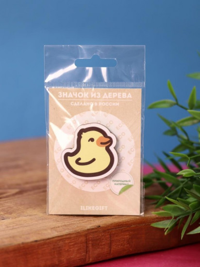 Значок «Lovely duck»