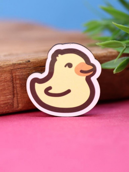 Значок «Lovely duck»
