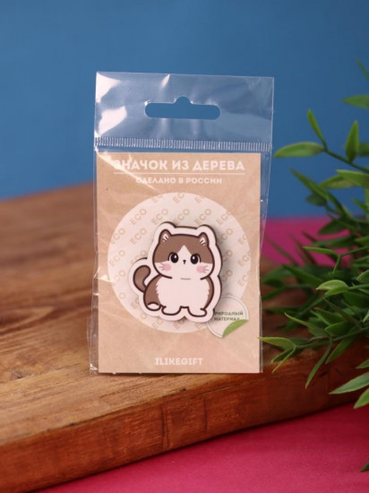 Значок «Adorable cat»