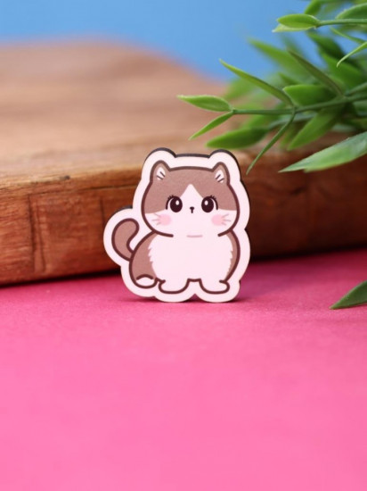 Значок «Adorable cat»