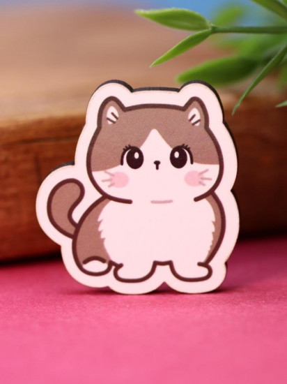 Значок «Adorable cat»