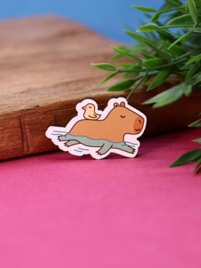Значок «Capybara duckling»