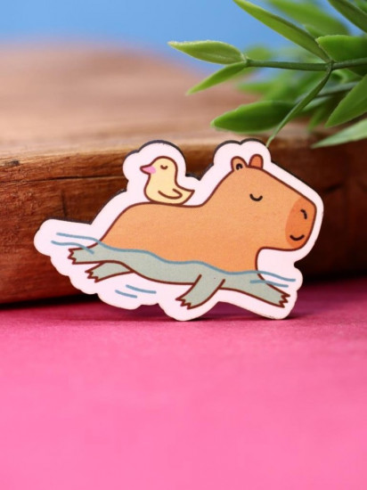 Значок «Capybara duckling»