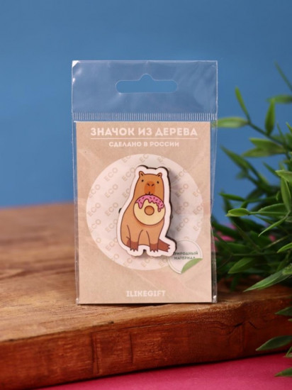 Значок «Capybara donut»