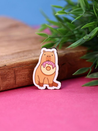 Значок «Capybara donut»