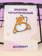 Значок «Корги», brown - Фото 3