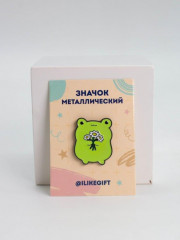 Значок «Flower frog» - Фото 4