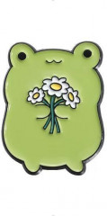 Значок «Flower frog» - Фото 6
