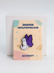 Значок «Cat wings» - Фото 3